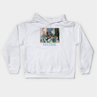 Blue Still Life by Henri Matisse Kids Hoodie